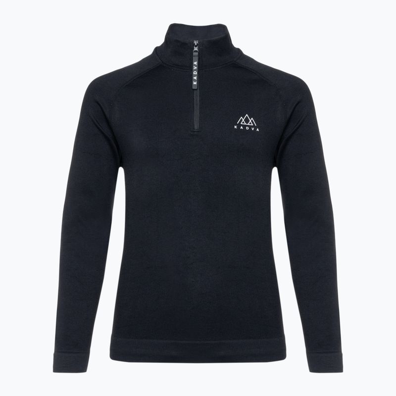 Set de lenjerie termică pentru copii KADVA Tyros Set Jr fără cusături negru 10