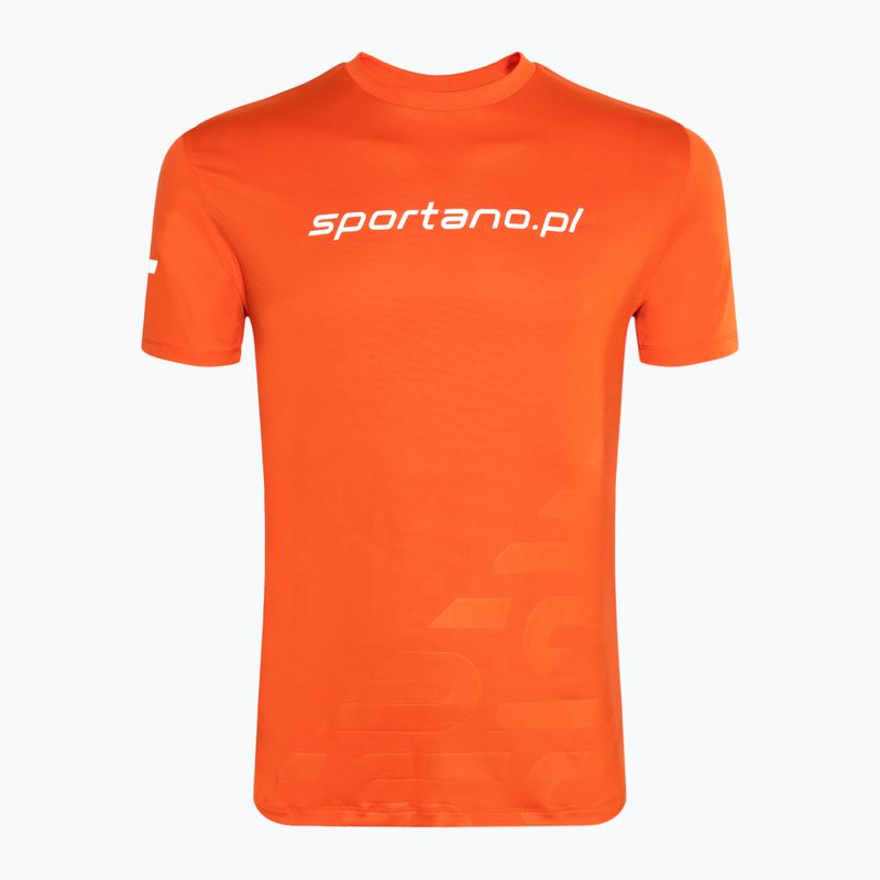 Tricou de alergare pentru bărbați SPORTANO Active Men portocaliu