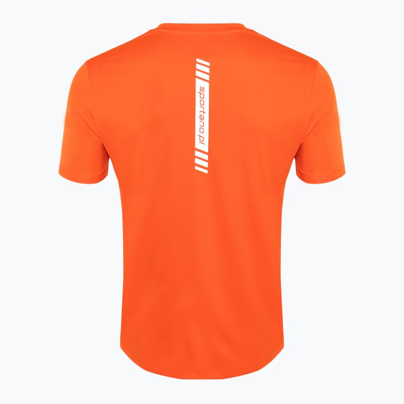 Tricou de alergare pentru bărbați SPORTANO Active Men portocaliu 2