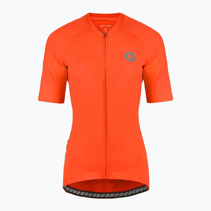 Tricou de ciclism pentru bărbați ATTABO Setvi portocaliu