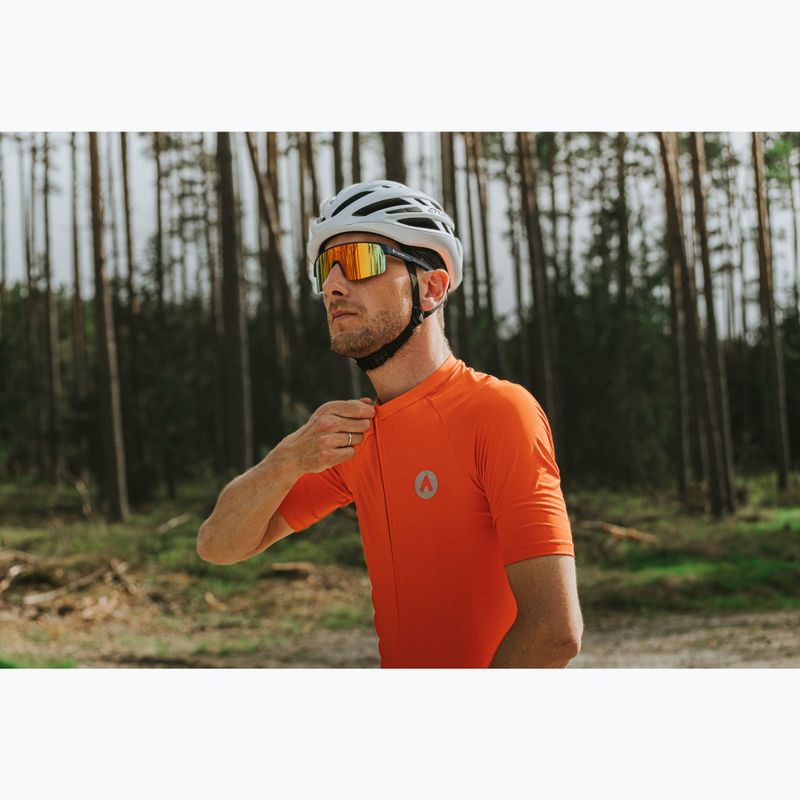 Tricou de ciclism pentru bărbați ATTABO Setvi portocaliu 10