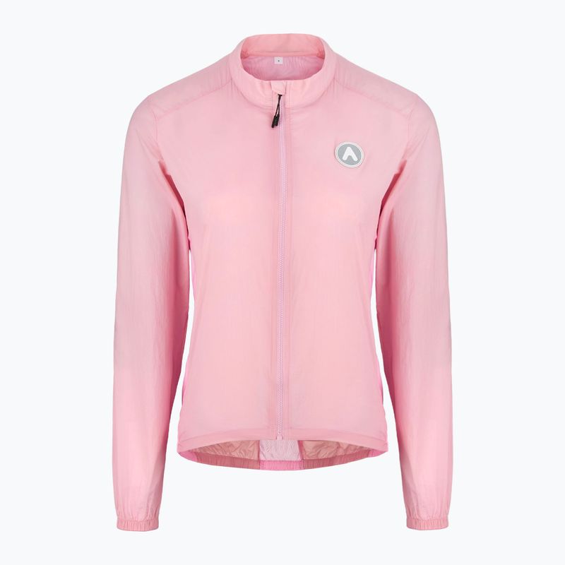 Geacă de ciclism pentru femei ATTABO Cahayo Jacket Windproof różowy
