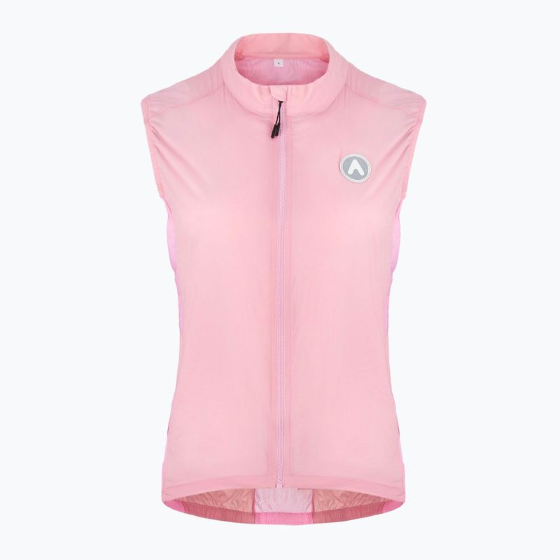Vestă de ciclism pentru femei ATTABO Cahayo Vest Windproof różowy