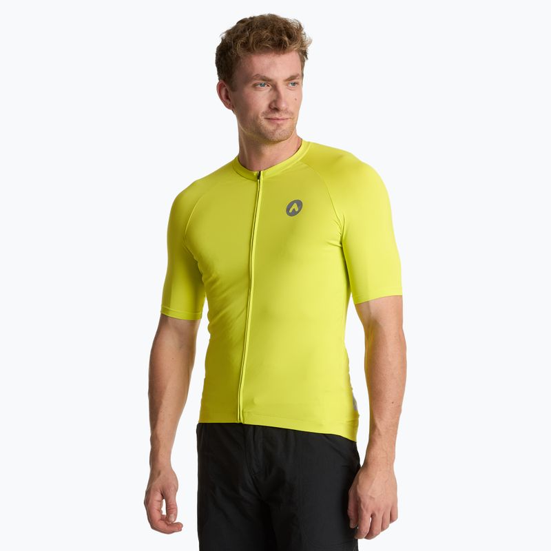 Tricou de ciclism pentru bărbați ATTABO Setvi verde