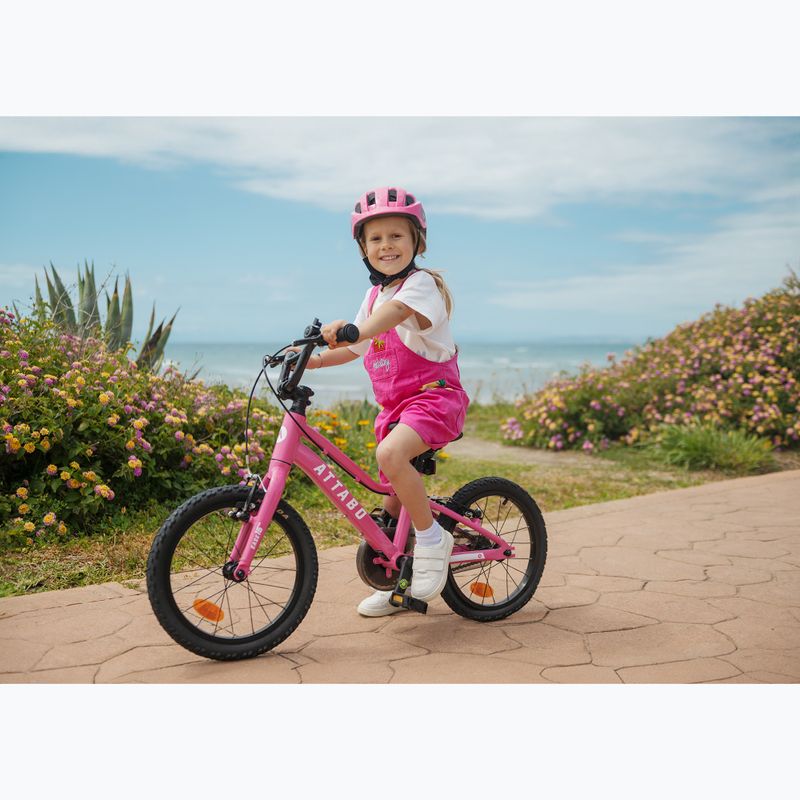 Bicicleta pentru copii ATTABO EASE 16" roz 3