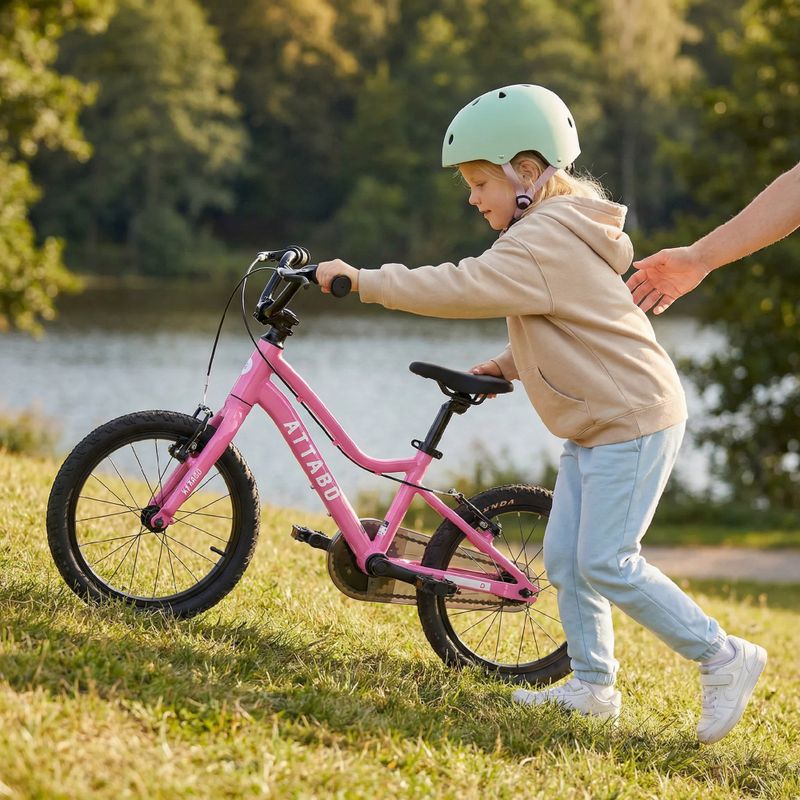 Bicicleta pentru copii ATTABO EASE 16" roz 3