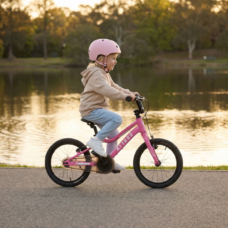 Bicicleta pentru copii ATTABO EASE 16" roz 4