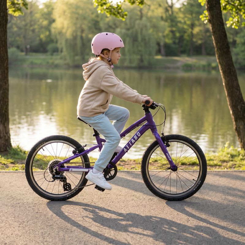 Bicicleta pentru copii ATTABO EASE 20" violet 7
