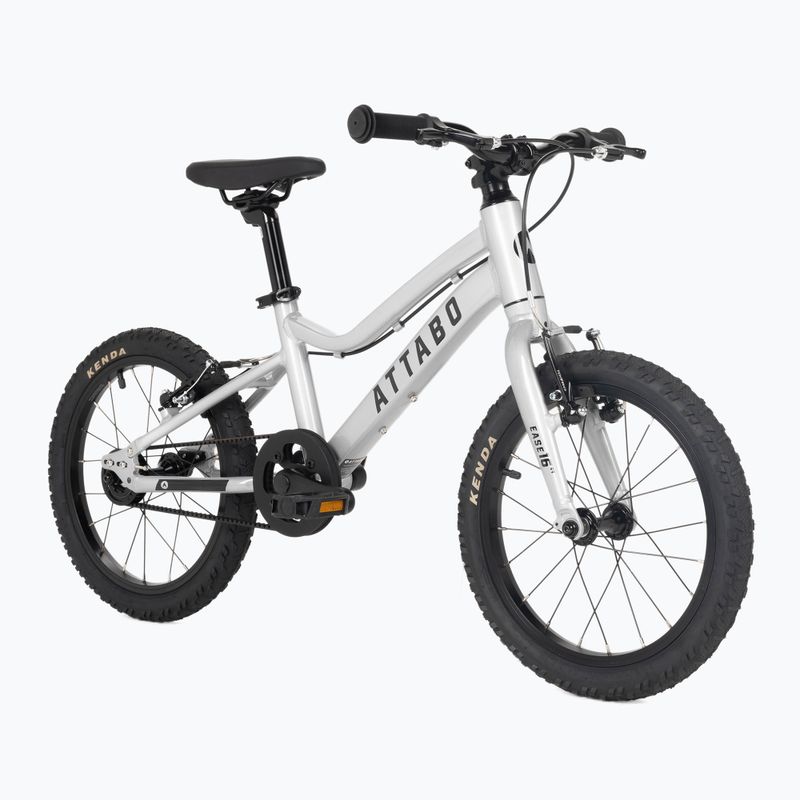 Bicicleta pentru copii ATTABO EASE 16" B argintiu 2