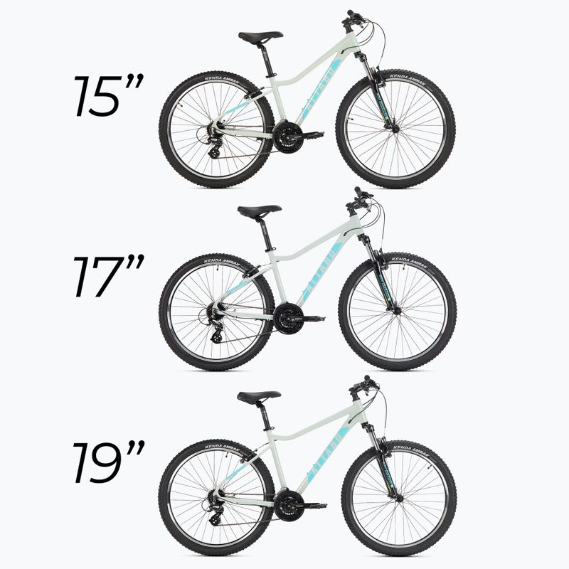 Bicicletă de munte pentru femei  ATTABO ALPE 1.0 17" gri 15