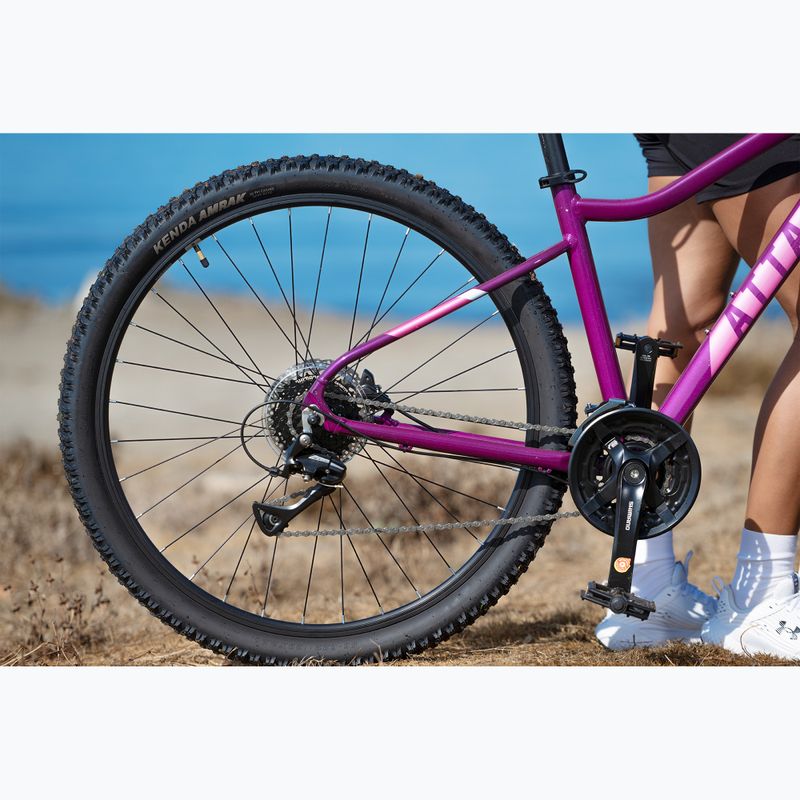 Bicicletă de munte pentru femei  ATTABO ALPE 3.0 17" violet 24