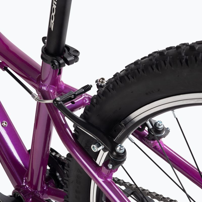 Bicicletă pentru copii  ATTABO JR 24 violet 8