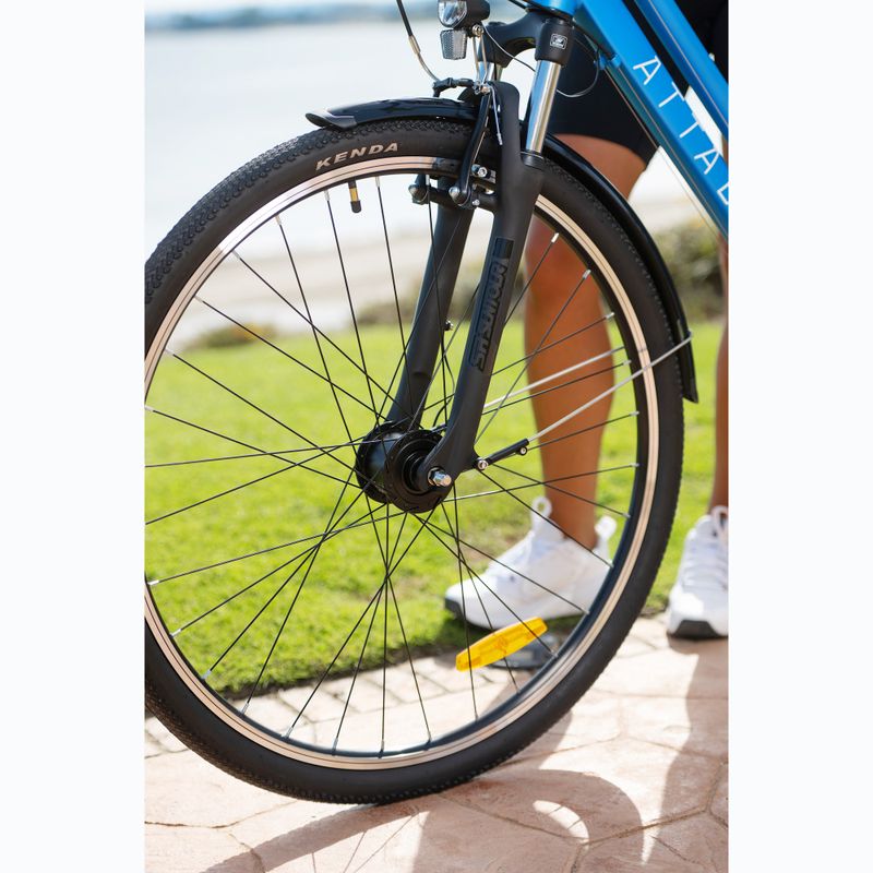 Bicicletă de trekking pentru femei ATTABO Trekking 17" albastră 12