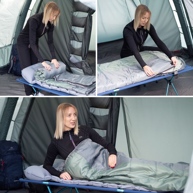 KADVA Dorma L sac de dormit stânga verde 6