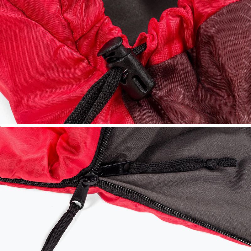 KADVA Dorma Dorma sac de dormit L stânga roșu 10