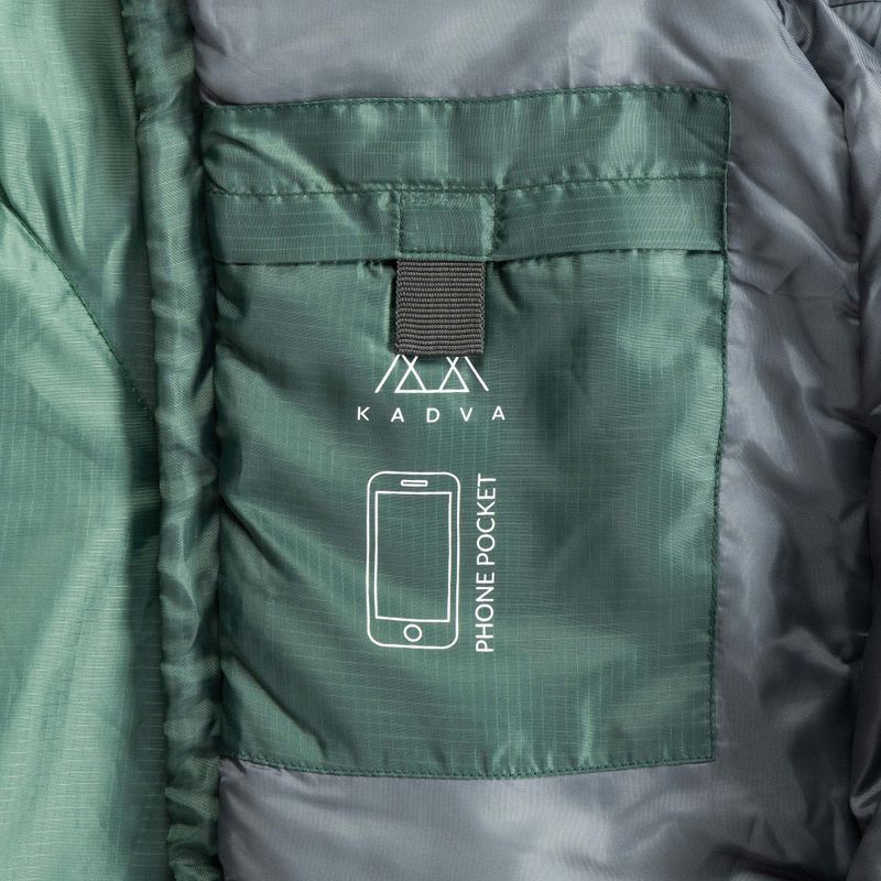Sac de dormit KADVA Mumio L stânga verde 15