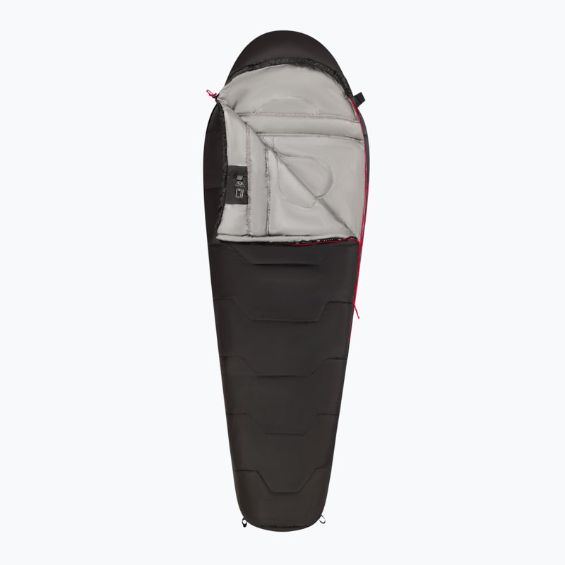 Sac de dormit KADVA Mumio L stânga negru