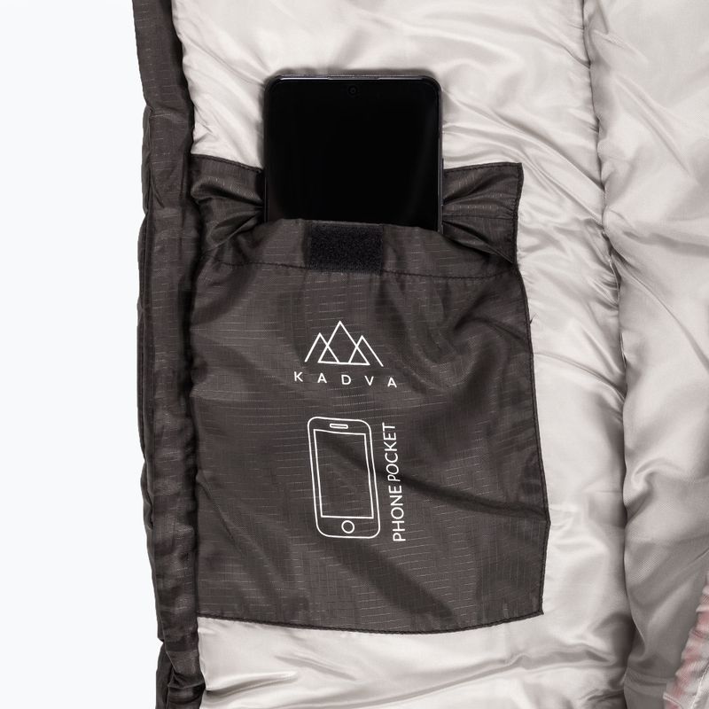 Sac de dormit KADVA Mumio L stânga negru 15