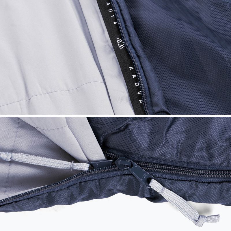 Sac de dormit KADVA Light 600 R dreapta granat 8