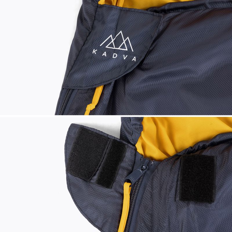 Sac de dormit KADVA Light 800 R dreapta granat 9