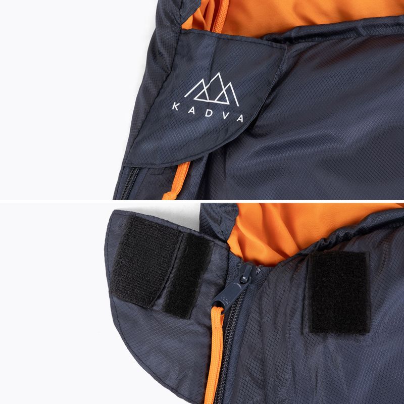 Sac de dormit KADVA Light 1000 R dreapta granat 6