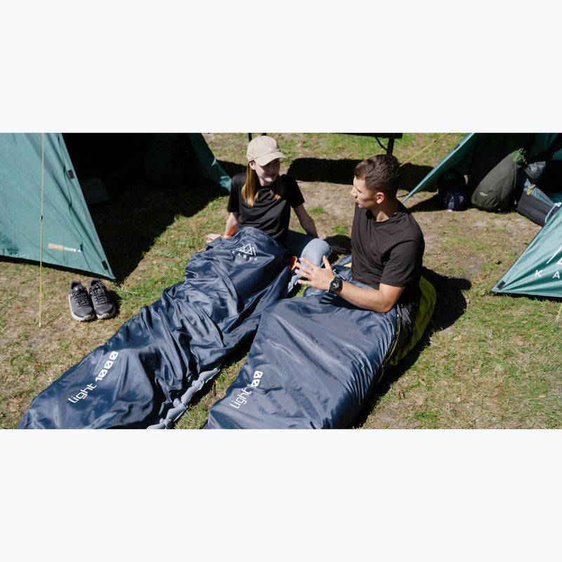 Sac de dormit KADVA Light 1000 L stânga bleumarin 8