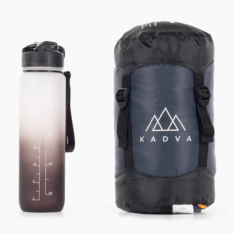 KADVA Light 1000 L sac de dormit stânga gri 22