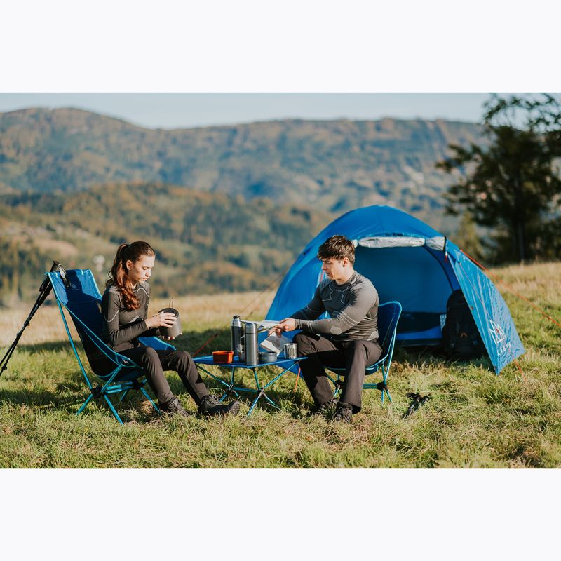 Scaun turistic pliabil KADVA Sego Mid ultraușor albastru 3