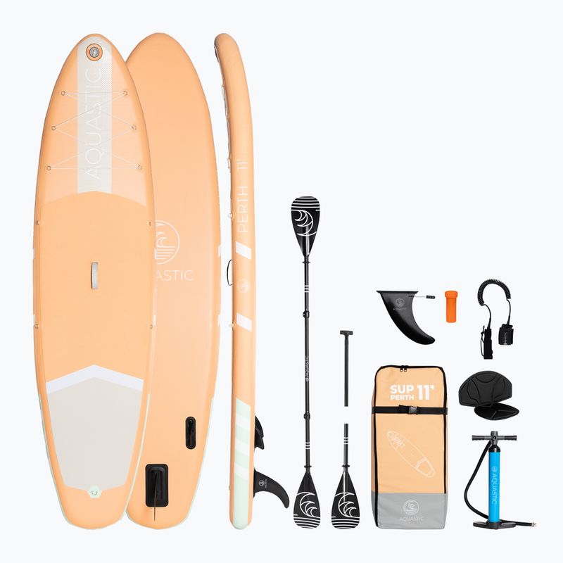 Placă SUP AQUASTIC Perth 11' allround portocalie