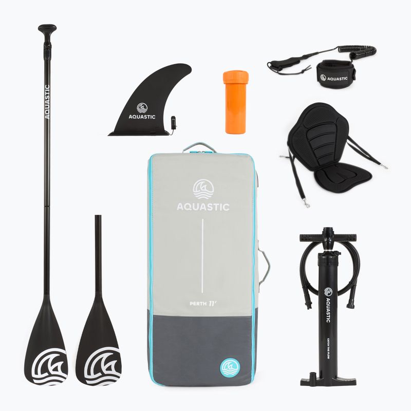 Placă SUP AQUASTIC Perth 11' all-round blue 18