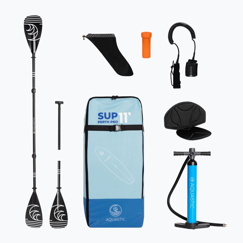 Placă SUP AQUASTIC Perth Pro 11' all-round blue 18