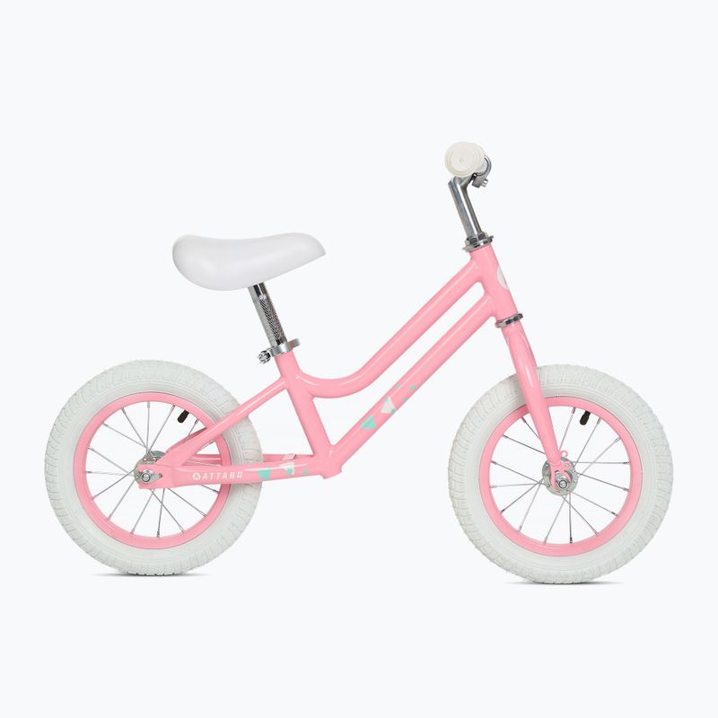 Bicicletă de echilibru ATTABO Ace 12" różowy 12