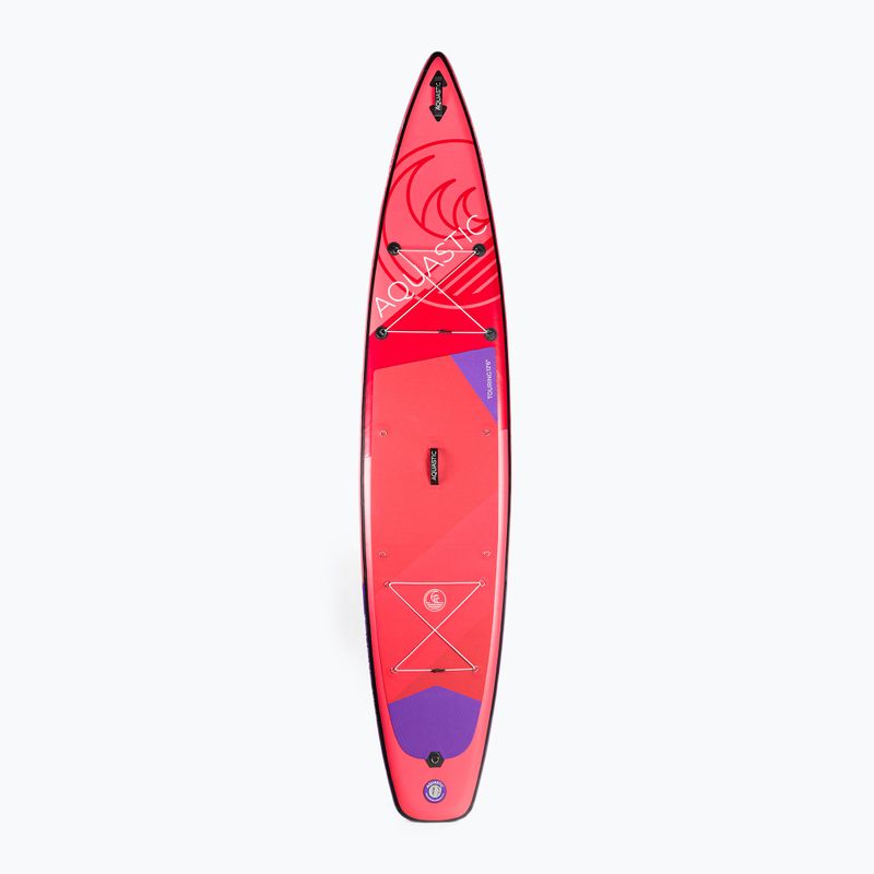 Placă SUP AQUASTIC Touring 12'6" roșie 4