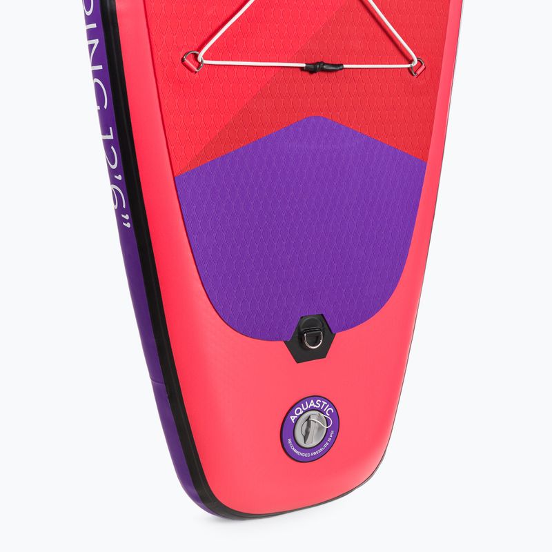 Placă SUP AQUASTIC Touring 12'6" roșie 10