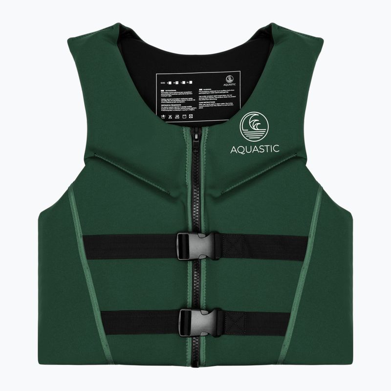 Vestă de salvare pentru bărbați AQUASTIC AQS-LVM verde