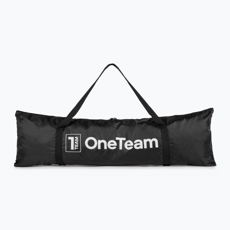 Poartă de fotbal OneTeam Flex Square 120 x 80 cm albă 13