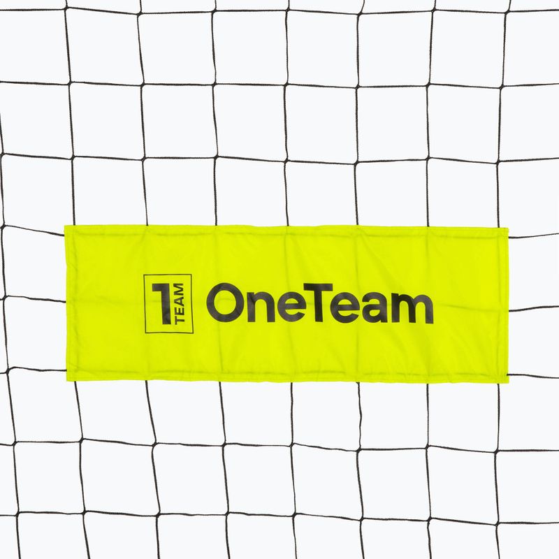 Poartă de fotbal OneTeam Flex Square 300 x 100 cm verde 5