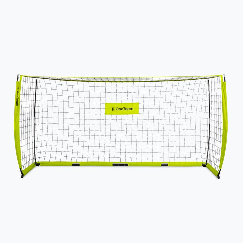 Poartă de fotbal OneTeam Flex Square 300 x 155 cm verde 2