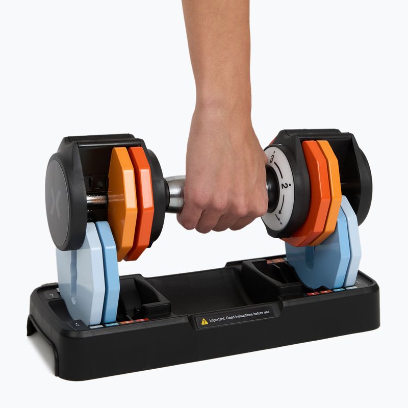 Set de haltere reglabile XTREXO 2 x 5 kg multicolor 11