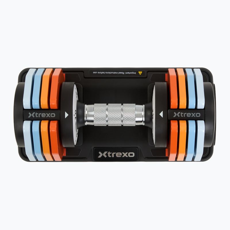 Set de haltere reglabile XTREXO 2 x 10 kg multicolor 3