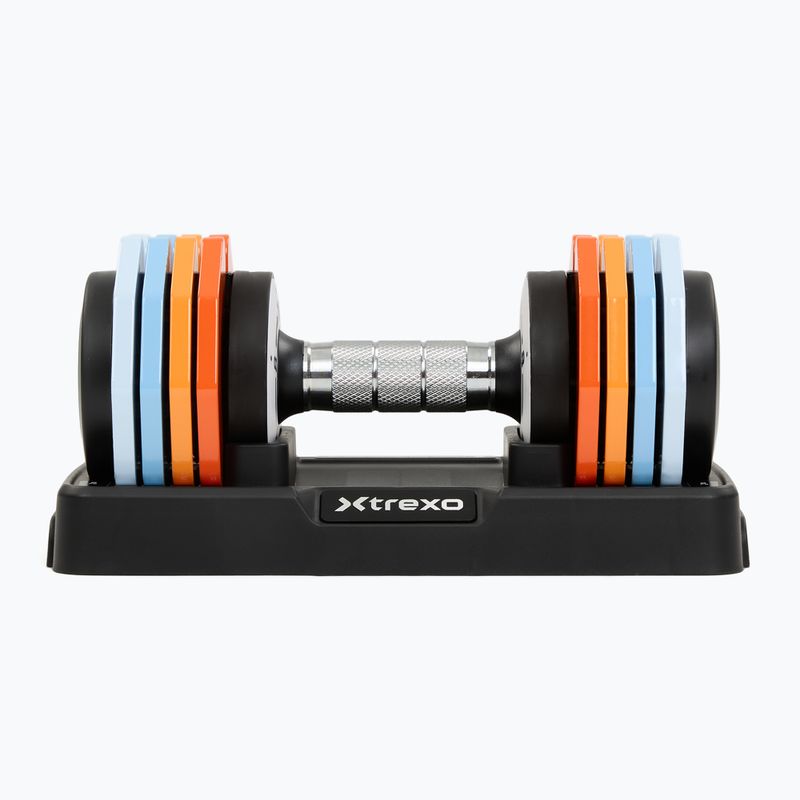 Set de haltere reglabile XTREXO 2 x 10 kg multicolor 4