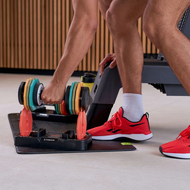 Set de haltere reglabile XTREXO 2 x 10 kg multicolor 9