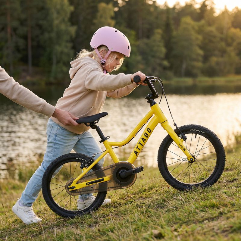 Bicicletă pentru copii  ATTABO EASE 16" 7,3 kg galben 5
