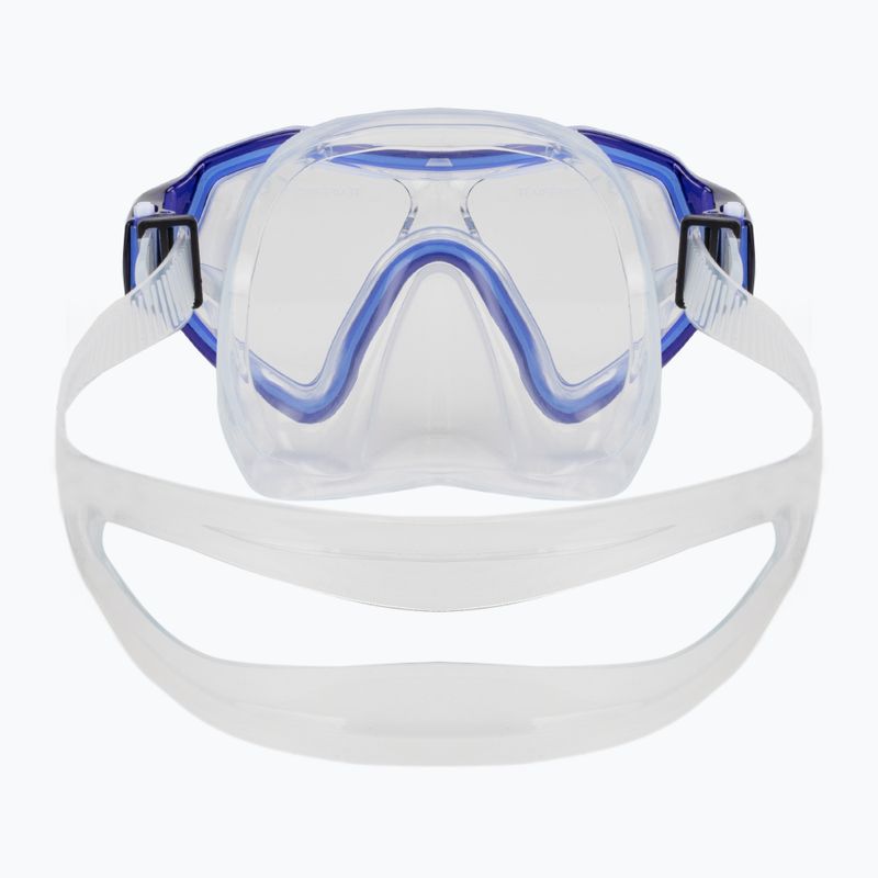 Set de snorkeling pentru copii AQUASTIC Shelly mască + tub albastru închis 5