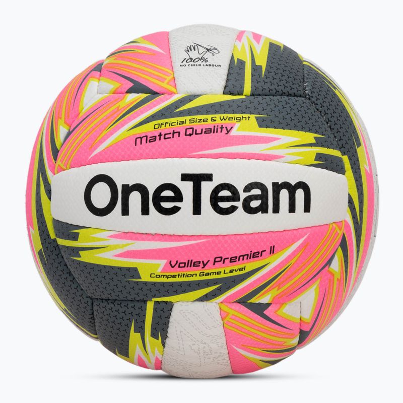 Minge de volei de plajă OneTeam HS Beach roz mărimea 5