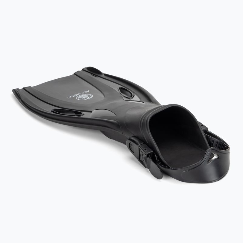 Labe de snorkeling AQUASTIC Cove negru 4