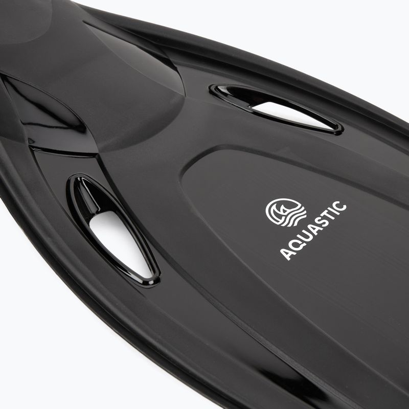 Labe de snorkeling AQUASTIC Cove negru 4