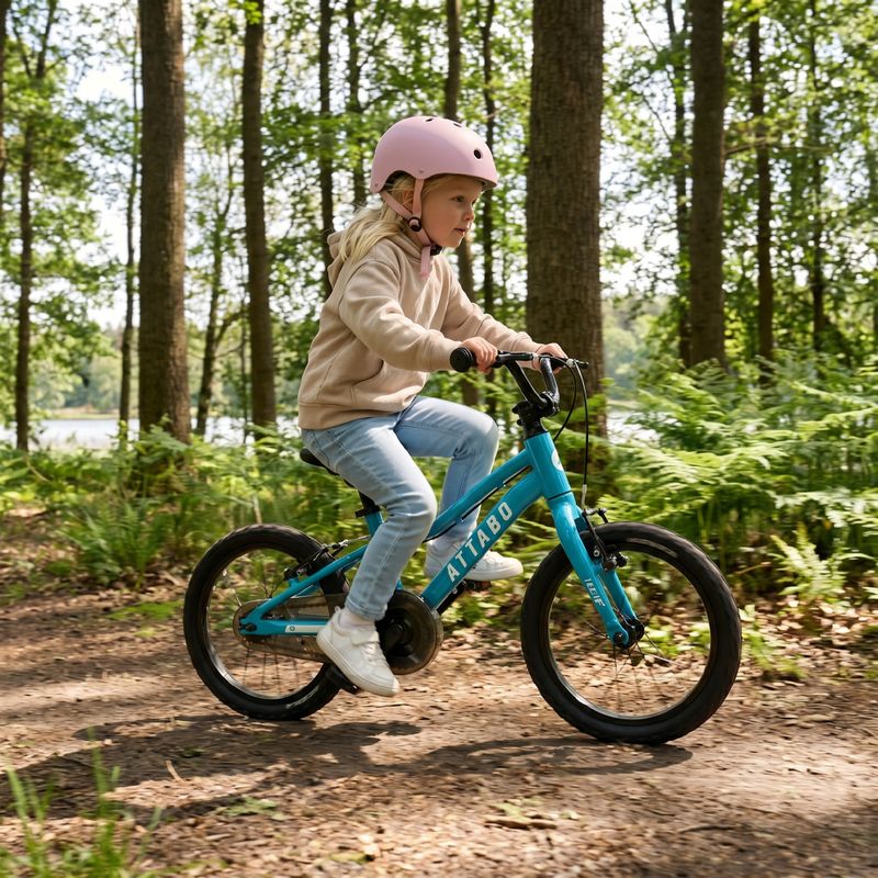 Bicicletă pentru copii ATTABO EASE 16" 7,3 kg turcoaz 5