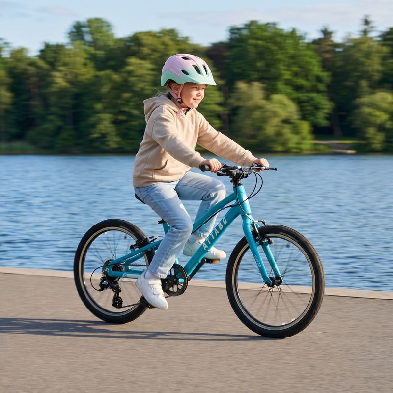Bicicletă pentru copii  ATTABO EASE 20" 9,1 kg turcoaz 4
