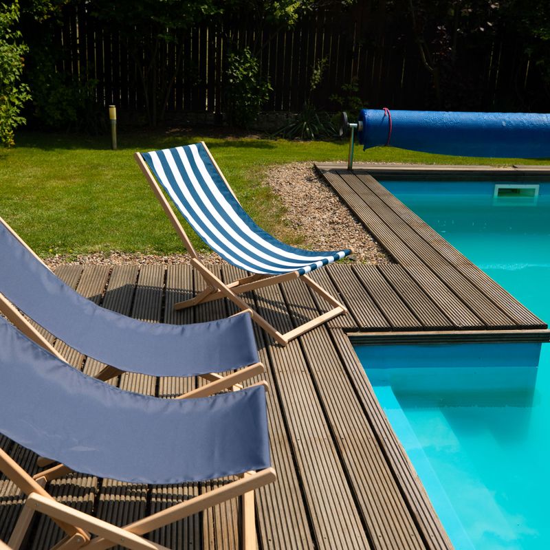 Șezlong turistic KADVA LSA00780 albastru 8